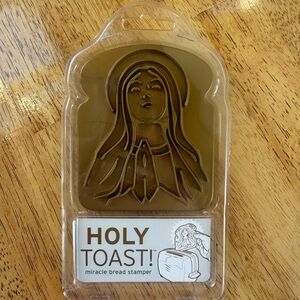HOLY TOAST! Miracle Bread Stamper - Brown Toast Design